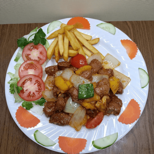 BÒ LÚC LẮC KHOAI TÂY