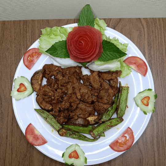 BÒ NƯỚNG NGẢI CỨU