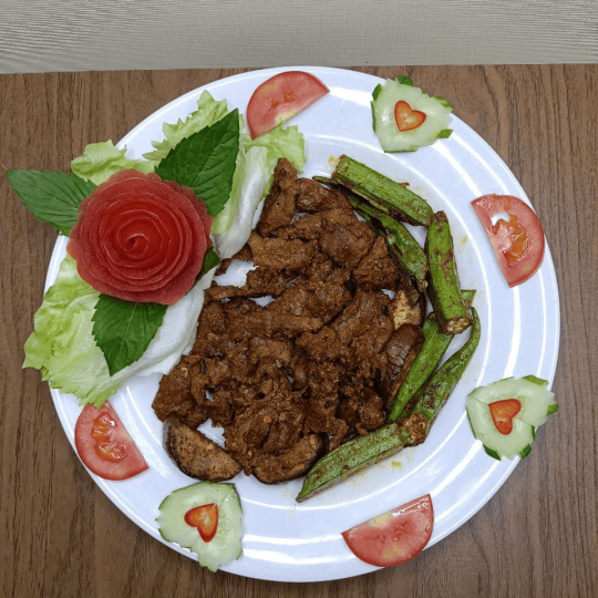 BÒ NƯỚNG NGẢI CỨU