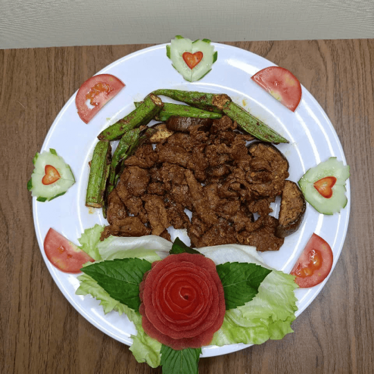 BÒ NƯỚNG NGẢI CỨU